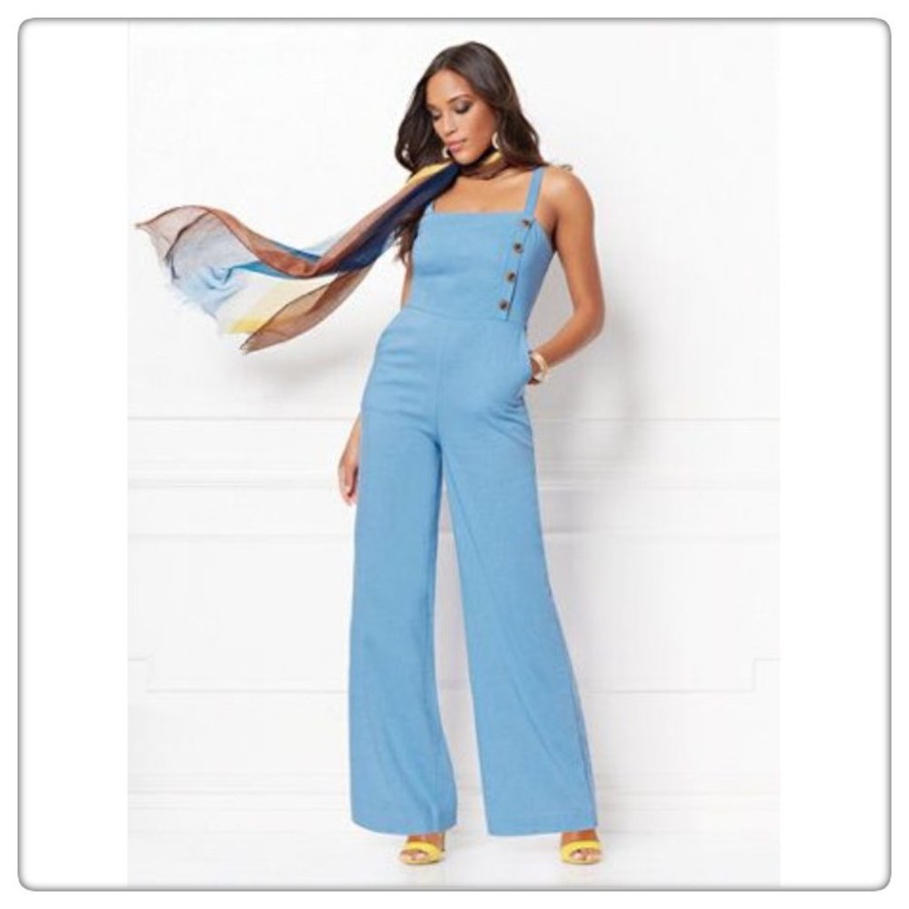 Spring Denim Jumpsuit